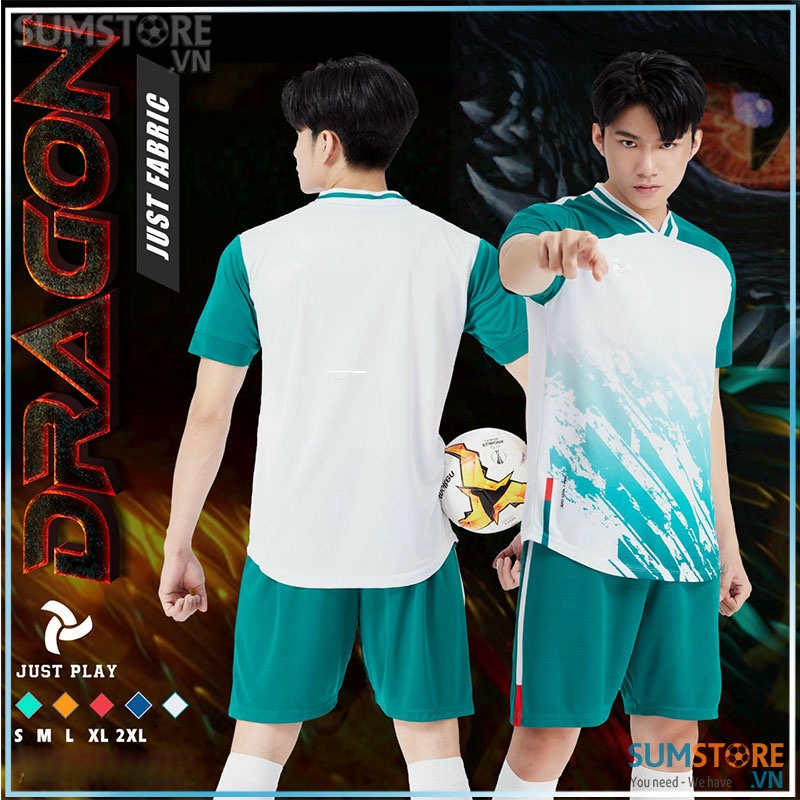 Just Play – Đồ Đá Banh Không Logo Dragon – Trắng