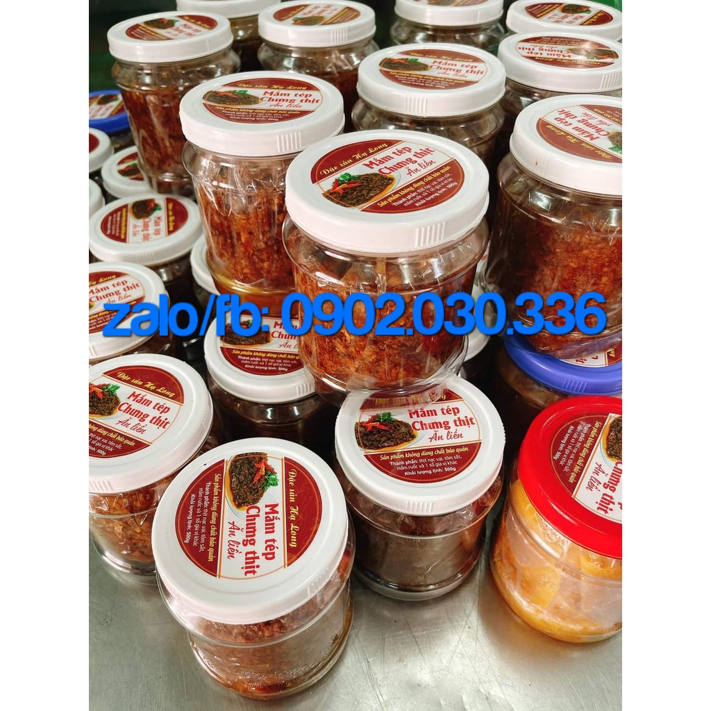 MẮM TÉP CHƯNG THỊT ĐẶC SẢN HẠ LONG 500GR | BigBuy360 - bigbuy360.vn