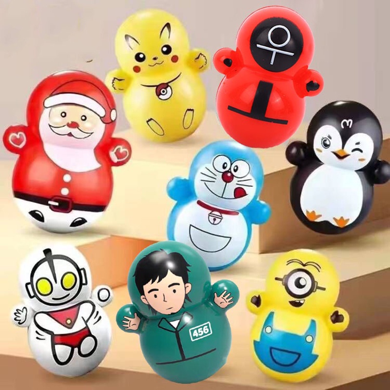 (MớI) Đồ Chơi BóP Tay HìNh Doraemon/Pikachu/Hello Kitty GiúP GiảM Stress Cho Trẻ Em