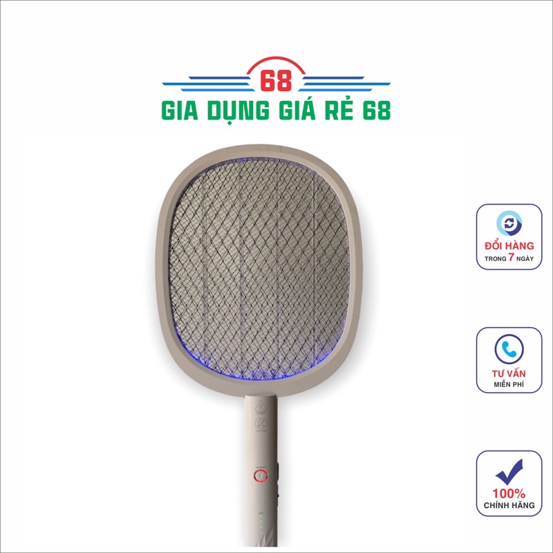 Vợt muỗi Matika MTK-MQ21 có đèn LED tím thu hút muỗi, tự bắt muỗi