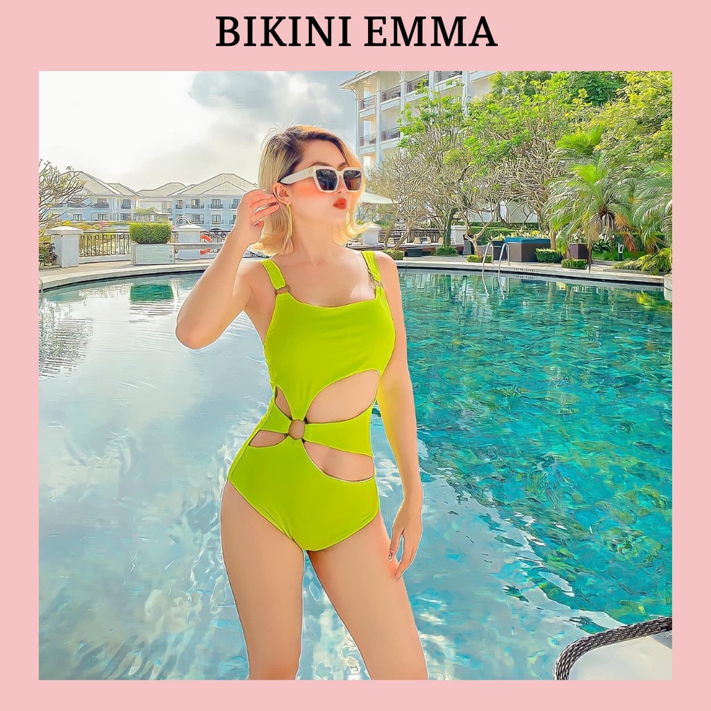 Bikini phối khoen cắt xẻ eo sang chảnh (kèm hình khách mặc)
