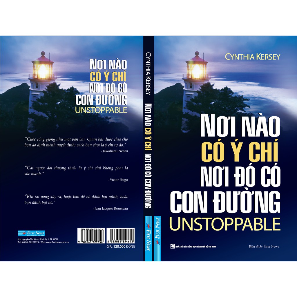 Sách - Combo Nơi nào có ý chí Nơi đó có con đường + Đường đến thành công - FirstNews Tặng Kèm Bookmark