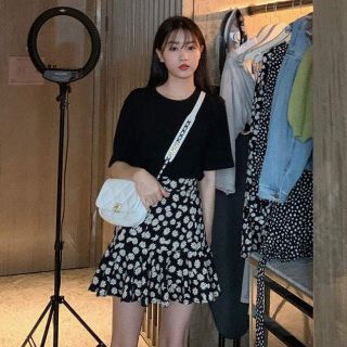 Chân váy hoa cúc nhiều kiểu có bigsize
