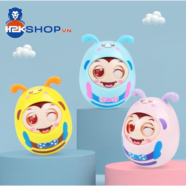 KFHF LOQ Lật Đật Đồ Chơi Chú Ong Tinh Nghịch Chớp Mắt Có Nhạc Nhẹ Nhàng Cho Bé Yêu 36 95