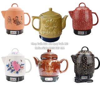 Ấm sắc thuốc Fujika FJ-CK33 dung tích 3L (MÀU CHỌN PHÂN LOẠI) công suất 450W - Chính hãng BH 12 tháng