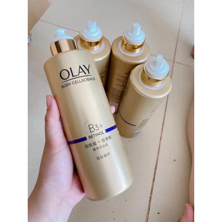 Sữa tắm Olay B3+ trắng da 500ml