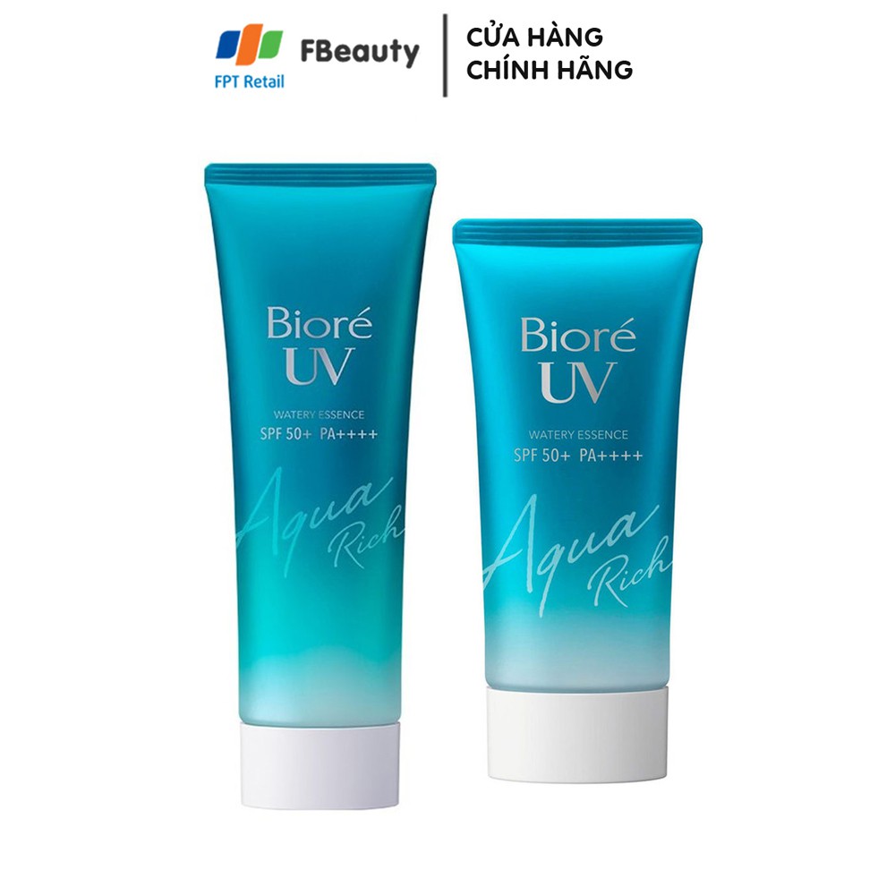 Essence Chống Nắng Màng Nước Dưỡng Ẩm Bioré UV Aqua Rich Watery Essence SPF50+/PA++++ 50-85g