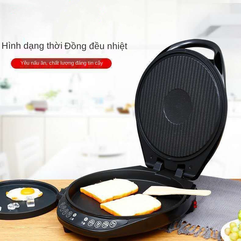 Chảo nướng điện gia dụng nhiệt hai mặt làm tăng độ sâu Máy bánh pancake chống dính chính hãng