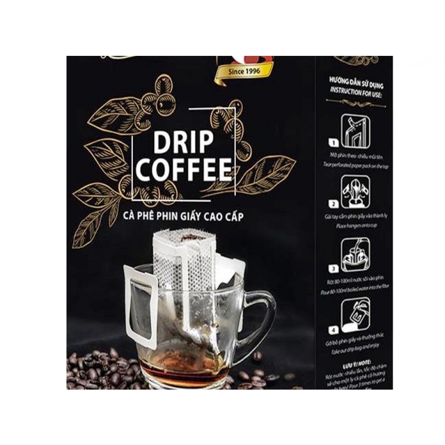 Cà phê phin giấy Vietnam Blend 10 gói