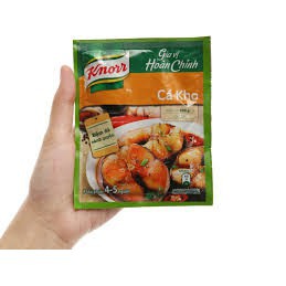 Combo 2 gói Gói Thịt Kho Và Cá Kho Knorr 28g/gói