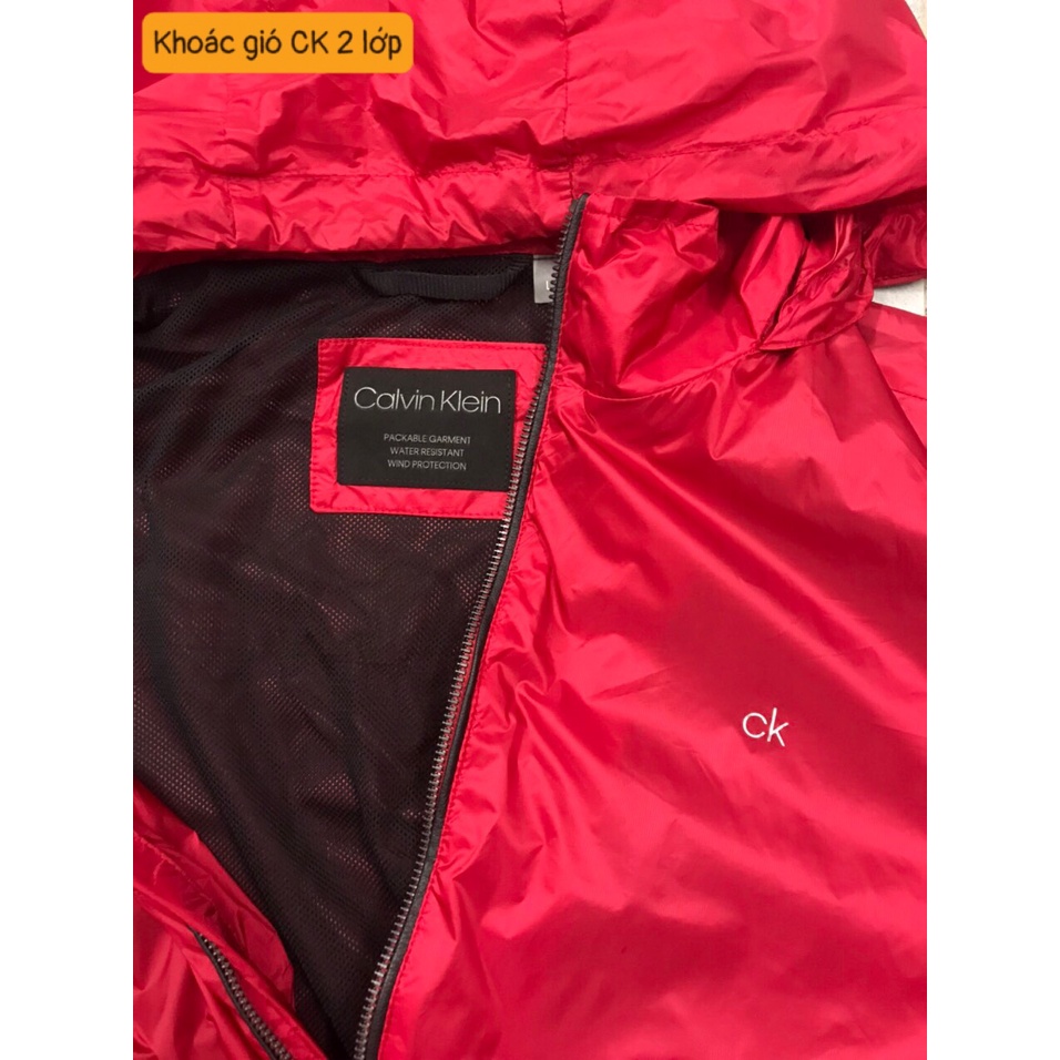 Khoác gió CK 2 lớp
