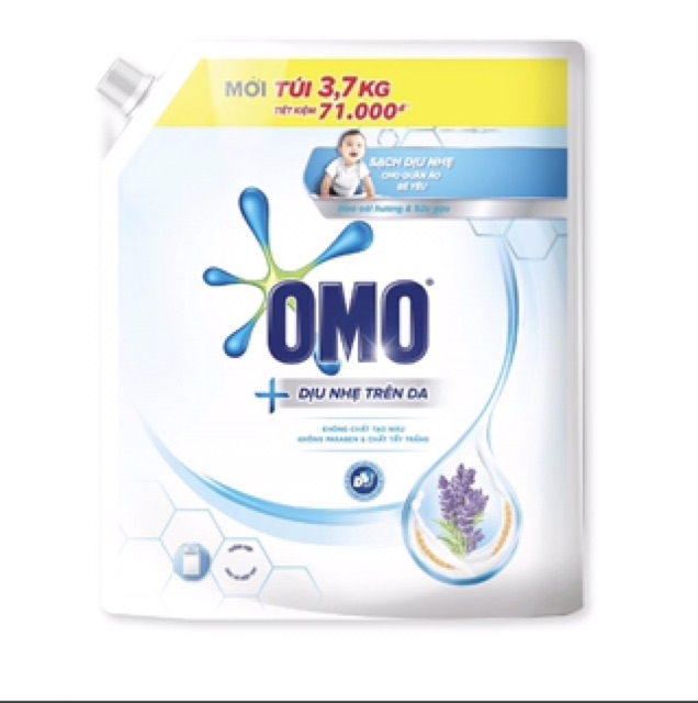 Túi nước giặt OMO Matic 3,7kg/ 4kg