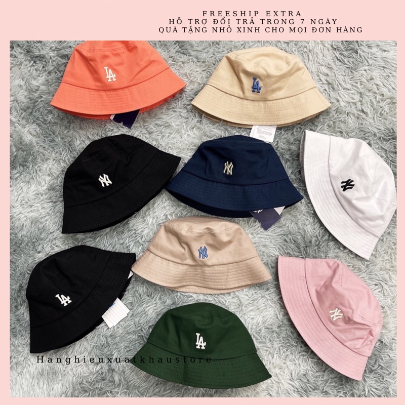 Mũ tròn MLB ROOKIE BUCKET HAT Made in Vietnam full tag