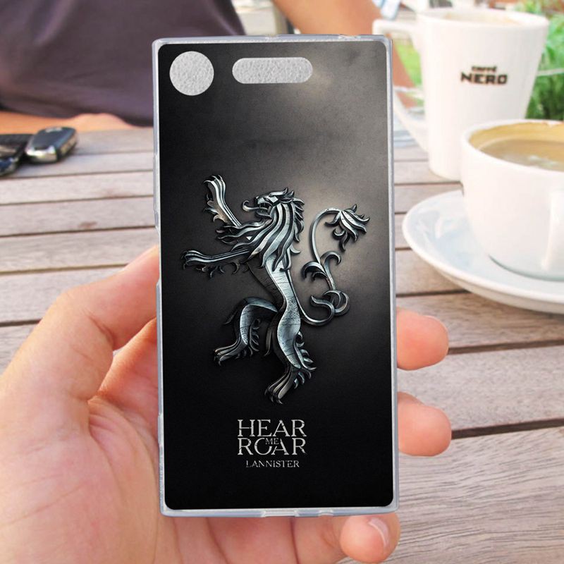 Ốp điện thoại Sony C3 XZ XZ1 XZ2 Z3 M4 Z5 Compact Mini Premium Plus nhựa dẻo in hình ảnh Sư Tử cực ngầu cá tính