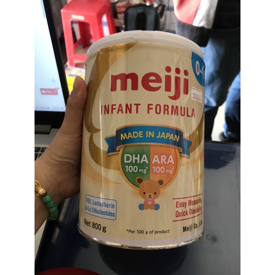 SỮA MEIJI 0/3, 800G VÀ meiji thanh 400G, 3-10 tuổi xé đai