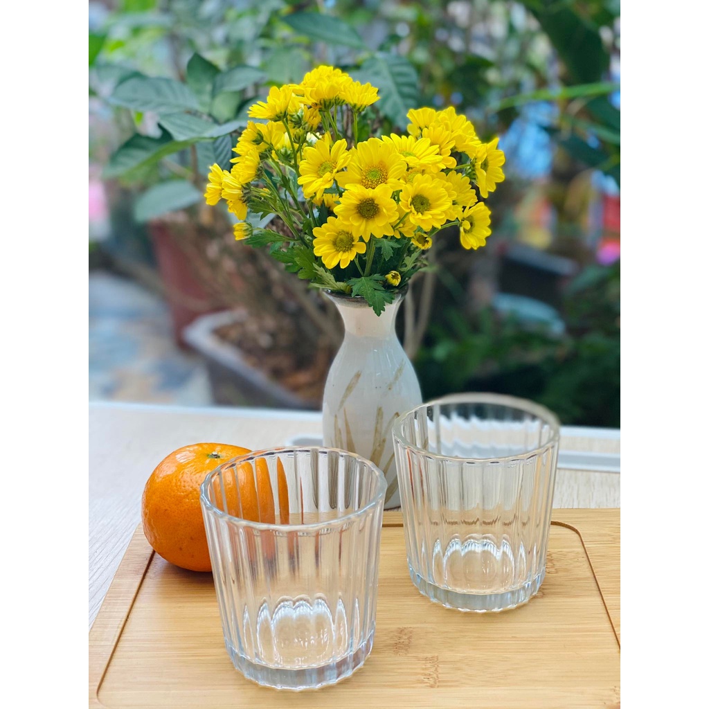 Bộ 6 cốc thủy tinh uống nước 200ml