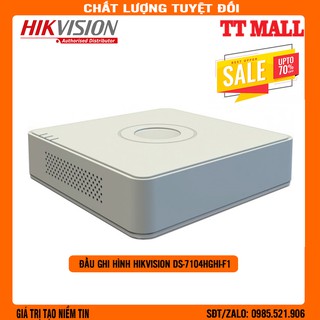 Đầu ghi hình TURBO HD 3.0 4 kênh Hikvision DS-7104HGHI-F1 - Chính Hãng Hikvision