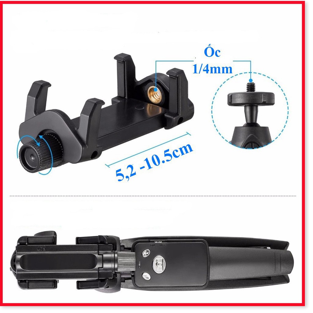 Gậy Chụp Hình Kiêm Tripod Đa Năng 3 Trong 1 Yunteng YT-9928_Gay Yunteng YT9928