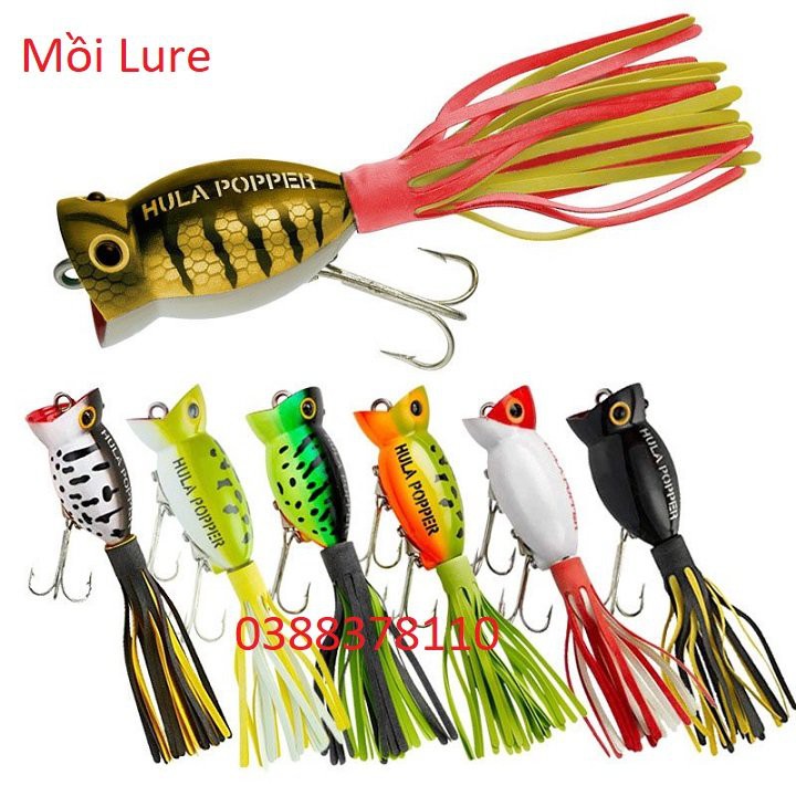 Mồi Giả Câu Cá, Mồi HULA POPPER