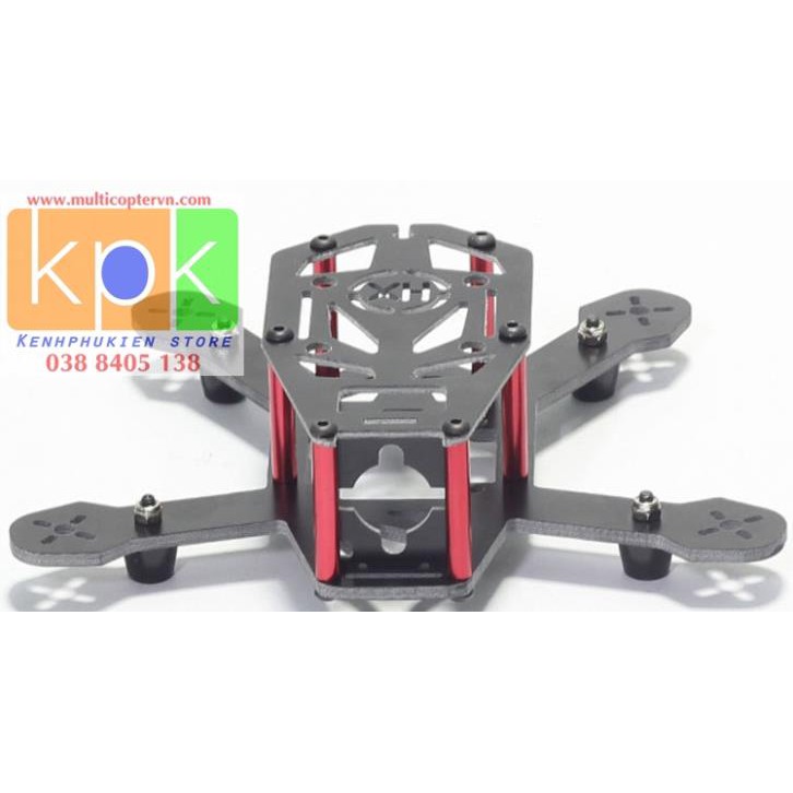 khung carbon máy bay đk từ xa H150