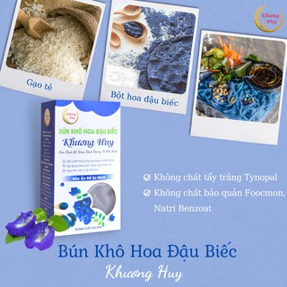 [BÚN SẠCH] Bún Khô Hoa Đậu Biếc Khương Huy -Hộp 300G