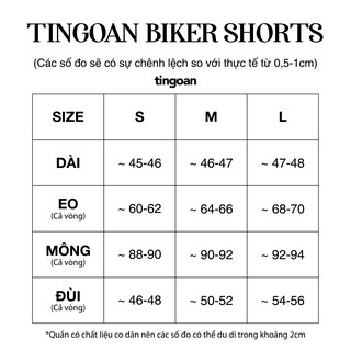 [Mã BMLT35 giảm đến 35K đơn 99K] Quần biker short đen co giãn BIKER SHORT/BL