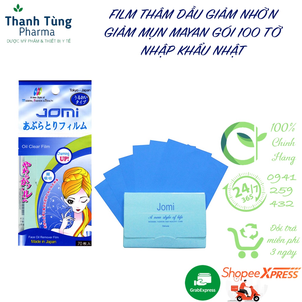 PHIM SIÊU THẤM DẦU JOMI MAYAN GÓI 70 TỜ