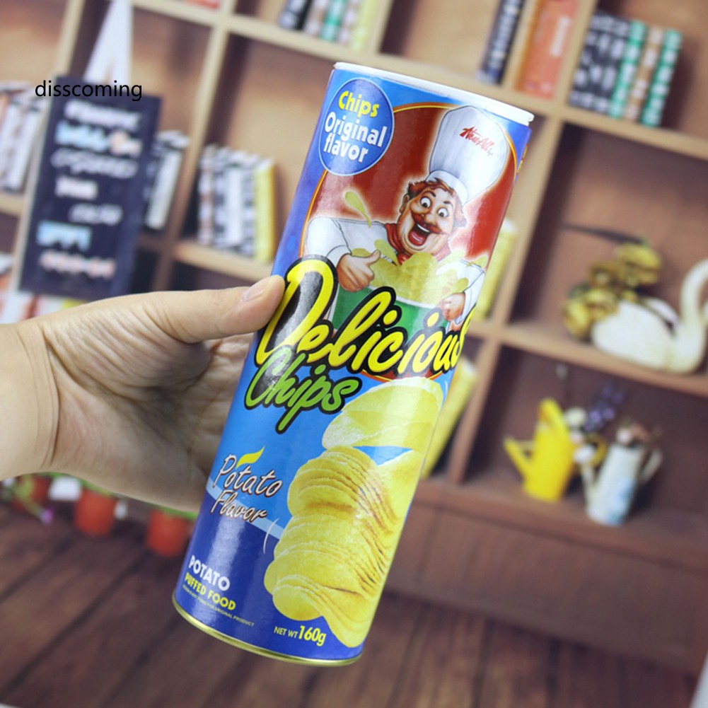 Đồ chơi khăm vui nhộn hình hộp bánh khoai tây có rắn bên trong