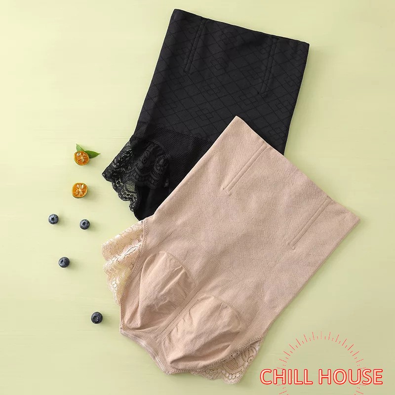 Quần lót Gen Bụng Chống Cuộn Viền Ren Nhật Munafie(chéo) - CHILLHOUSE