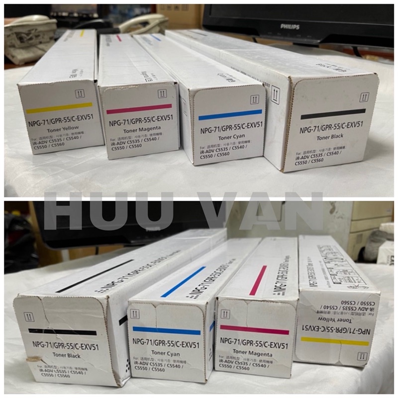 Hộp mực NPG 71 dùng cho máy photocopy Canon IR ADV C5530i/5540i/5550i