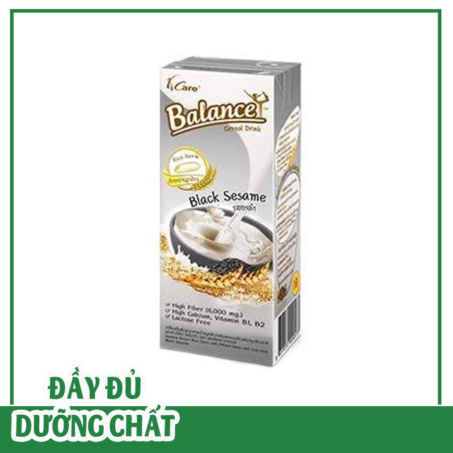 Sữa hạt ngũ cốc mè đen 4Care Balance 180 ml