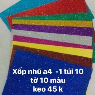 Xốp nhũ xốp kim tuyến