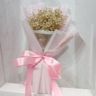 [BÓ HOA BABY KHÔ MINI] Bó hoa baby khô trắng nhập khẩu