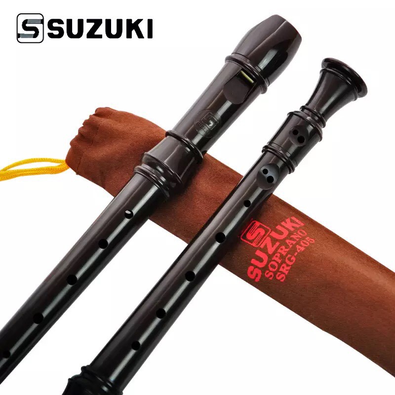 (chính hãng)Sáo Recoder Suzuki Soprano SRG-200 và SRG-405 TONE C cho trường học, lớp nhạc, giáo viên, học sinh...