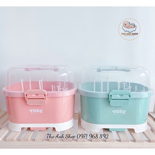 Khay úp bình sữa, phụ kiện To Bé - có nắp đậy, lỗ thoát nước