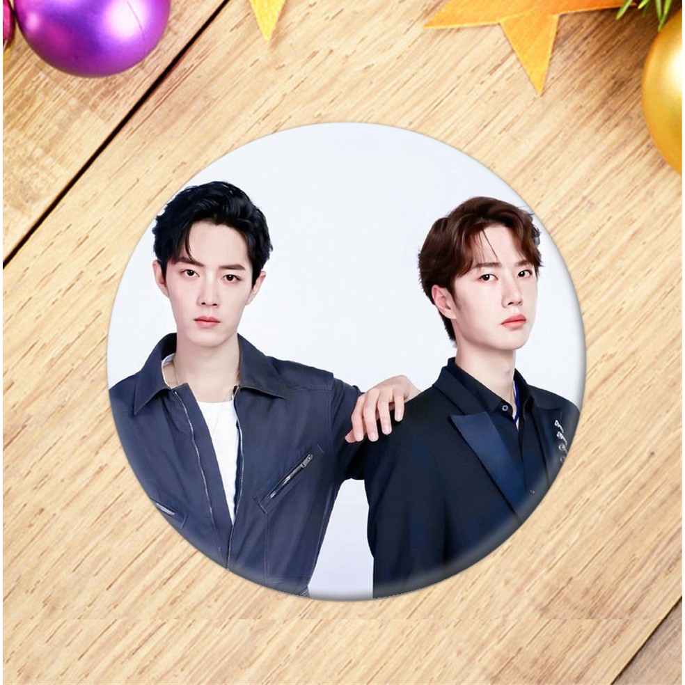 Huy hiệu Trần Tình Lệnh Lam Vong Cơ Ngụy Vô Tiện huy hiệu cài áo balo