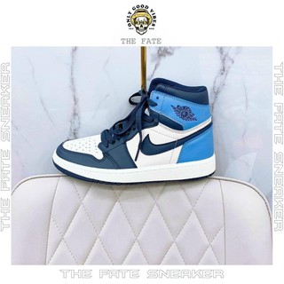 [𝐑𝐞𝐩 𝟏:𝟏] Giày NlKE Jordan Xanh Than Cao Cổ Thể Thao [FULL hộp+tất+bill chính hãng] The FATE