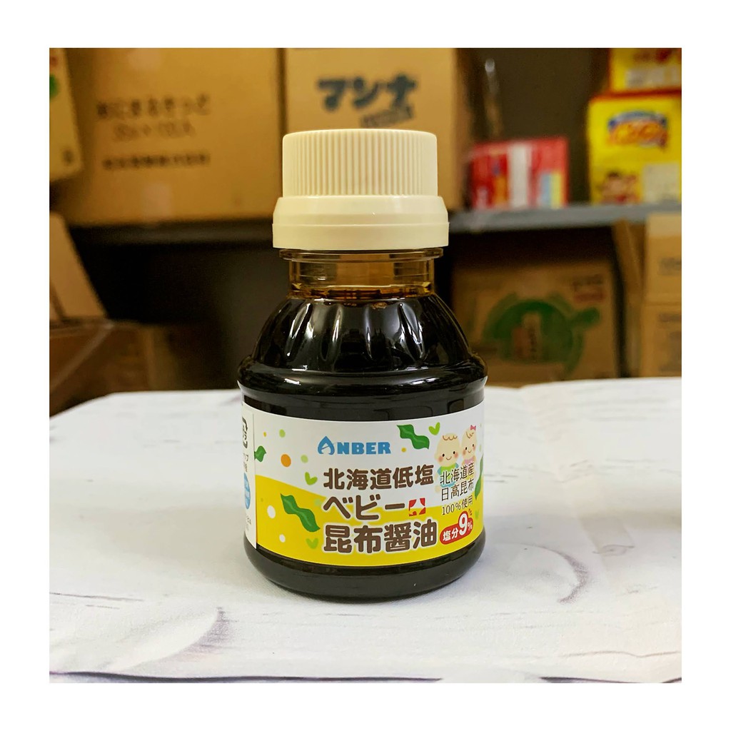 Nước tương tảo bẹ Anber Nhật Bản 100ml