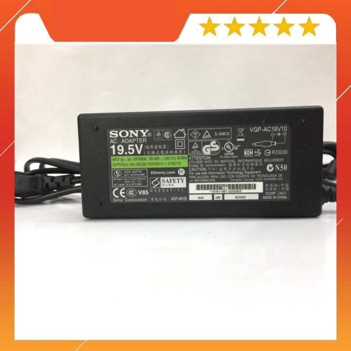 XẢ KHO -  Sạc Laptop Sony 19.5V - 4.7A (Adapter Sony 19.5V – 4.7A) BTC01