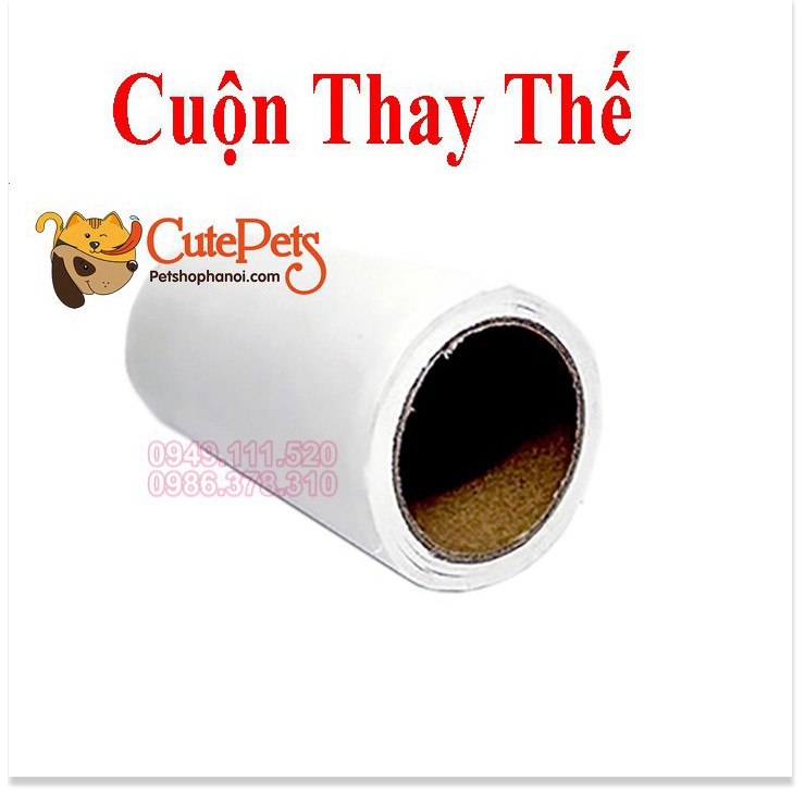 [Mã giảm mỹ phẩm chính hãng] Cây lăn lông thú cưng trên quần áo - Phụ kiện chó mèo Pet shop Hà Nội