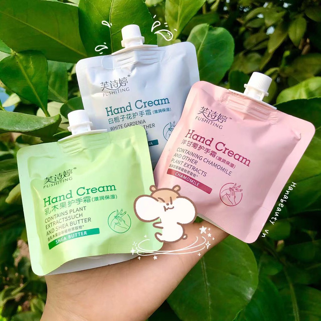 Kem Dưỡng Da Tay FUSHITING Hand Cream Trắng Da Giảm Nhăn Chống Lão Hóa Nội Địa Trung