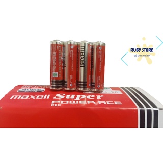 Set 4 pin maxell aa 1,5v