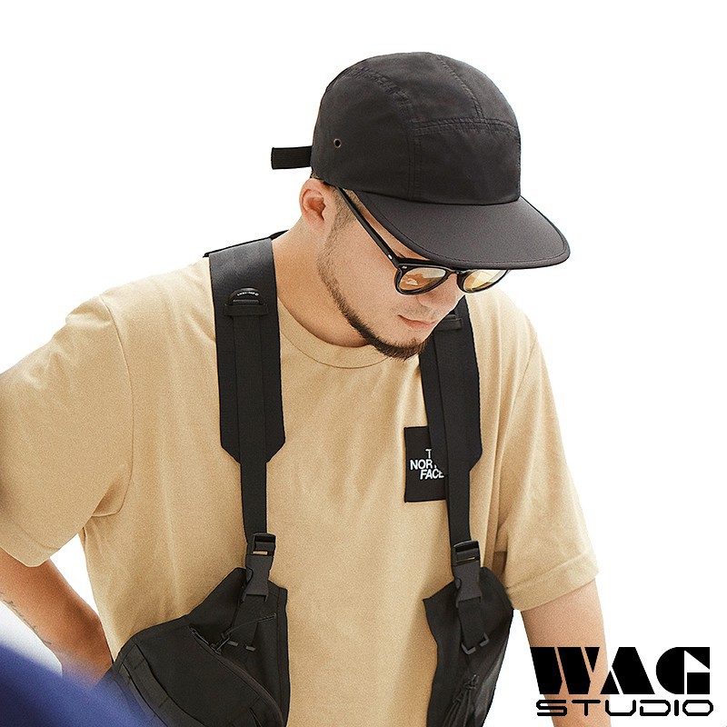 Mũ WAG | 5 PANEL CAP Mũ Bóng Chày Mũ Hip Hop Có Thể Điều Chỉnh Mũ Snapback Mũ Chống Nắng Lelaki Wani