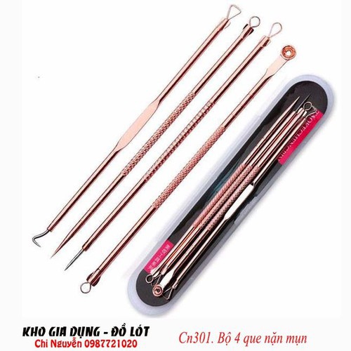 DỤNG CỤ NẶN MỤN VÀ LẤY RÁY TAI INOX GIÁ TỐT