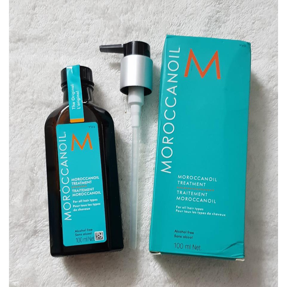 Tinh dầu Moroccanoil Treatment dưỡng phục hồi tóc khô xơ hư tổn