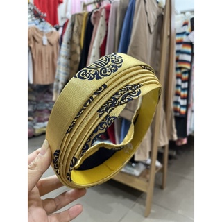 Mấn áo dài bé trai, mấn đội đầu