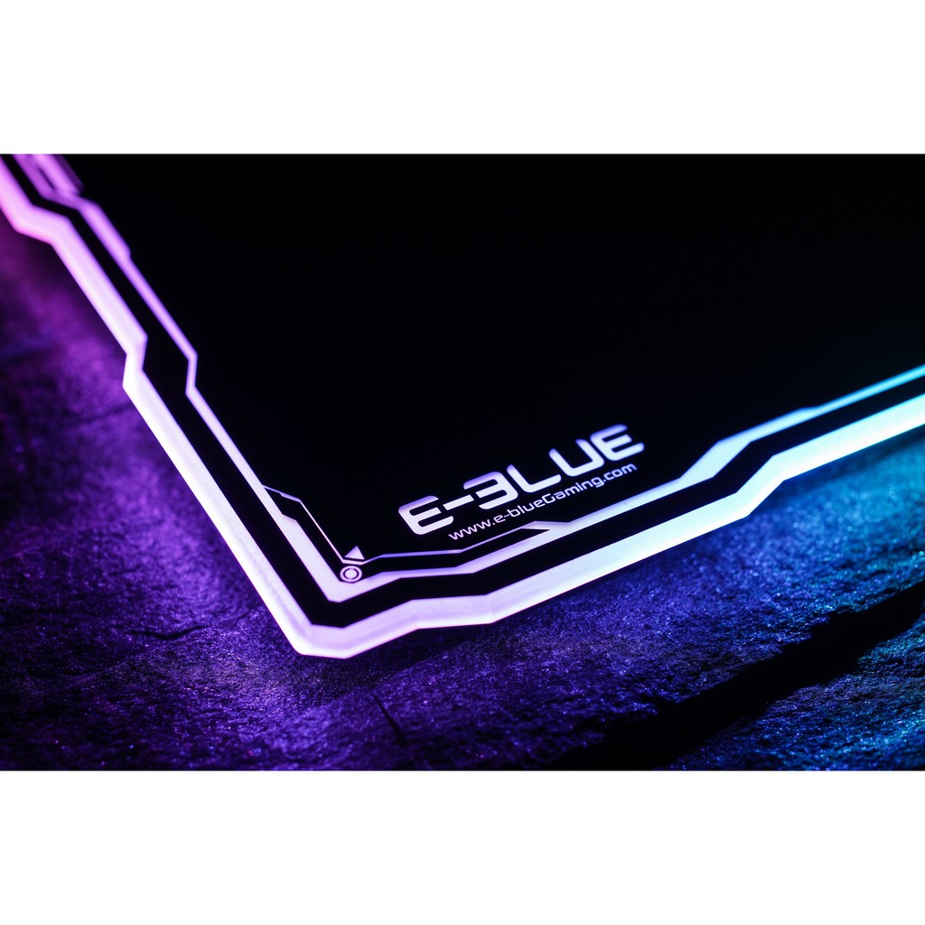 Bàn di chuột RGB E-BLUE EMP013 - Kích thước 265 x 365 x 5 mm I Mouse Pad Led RGB E-Blue EMP 013