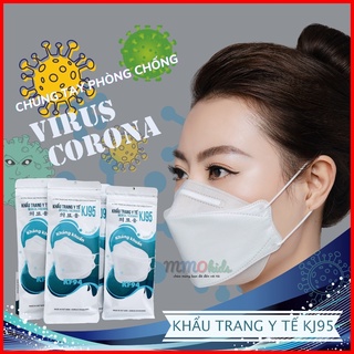 Khẩu Trang 3D Mask Model KF94 4 Lớp Kháng Khuẩn KJ95  Công Nghệ Hàn Quốc. Medical Facemask Chuẩn FDA - CE
