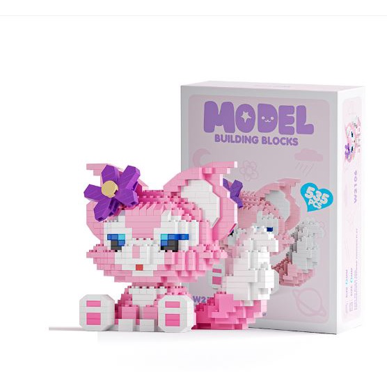Lego 3d chuột mickey
