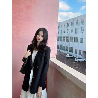 (Hàng dày Đẹp)Ảnh thật 5 hình cuối-HC530.Áo blazer lưng xẻ phong cách kiểu mới | BigBuy360 - bigbuy360.vn